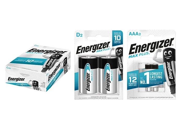 Energizer Max Plus Batteries Celltech
