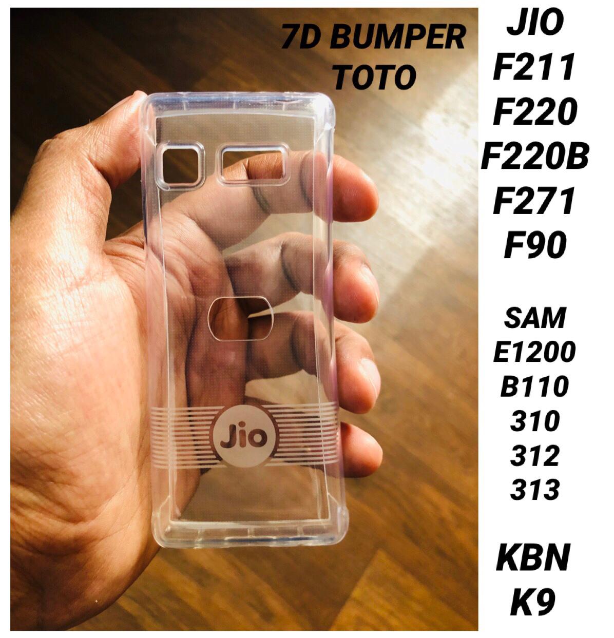 Best 7D Bumper Transparent Back Covers For Jio Cell To Phone