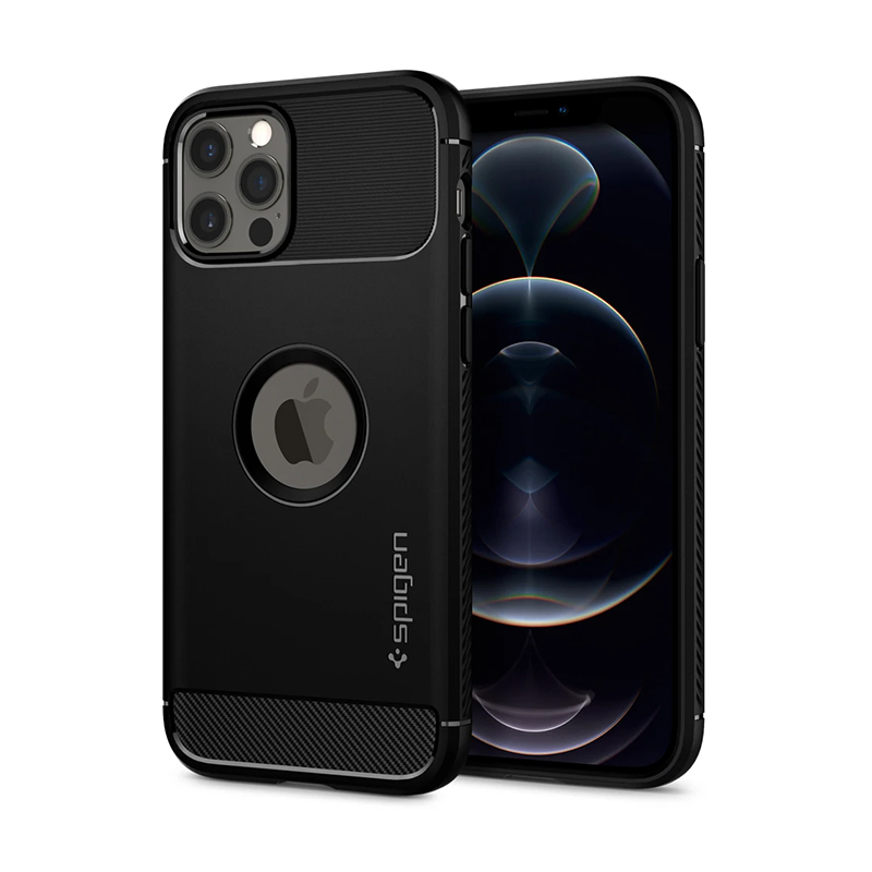 Spigen Rugged Armor Case for Apple iPhone 12 Pro Celltronics.lk