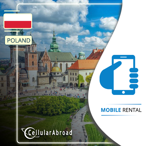 Poland Cell Phone Rentals iPhone, Android