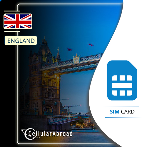 England SIM Card Plans with Data
