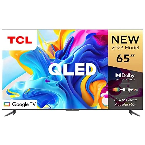 TCL 65C645 65 Inch QLED 4K Ultra HD Android TV With Dolby Vision