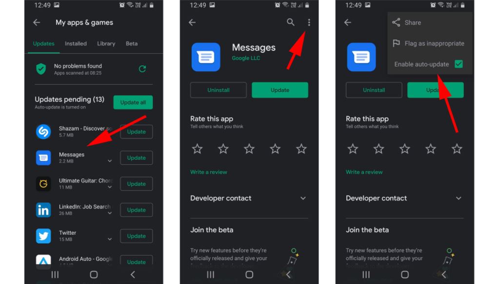 How to Update Your Apps on Android Phone or Tablet