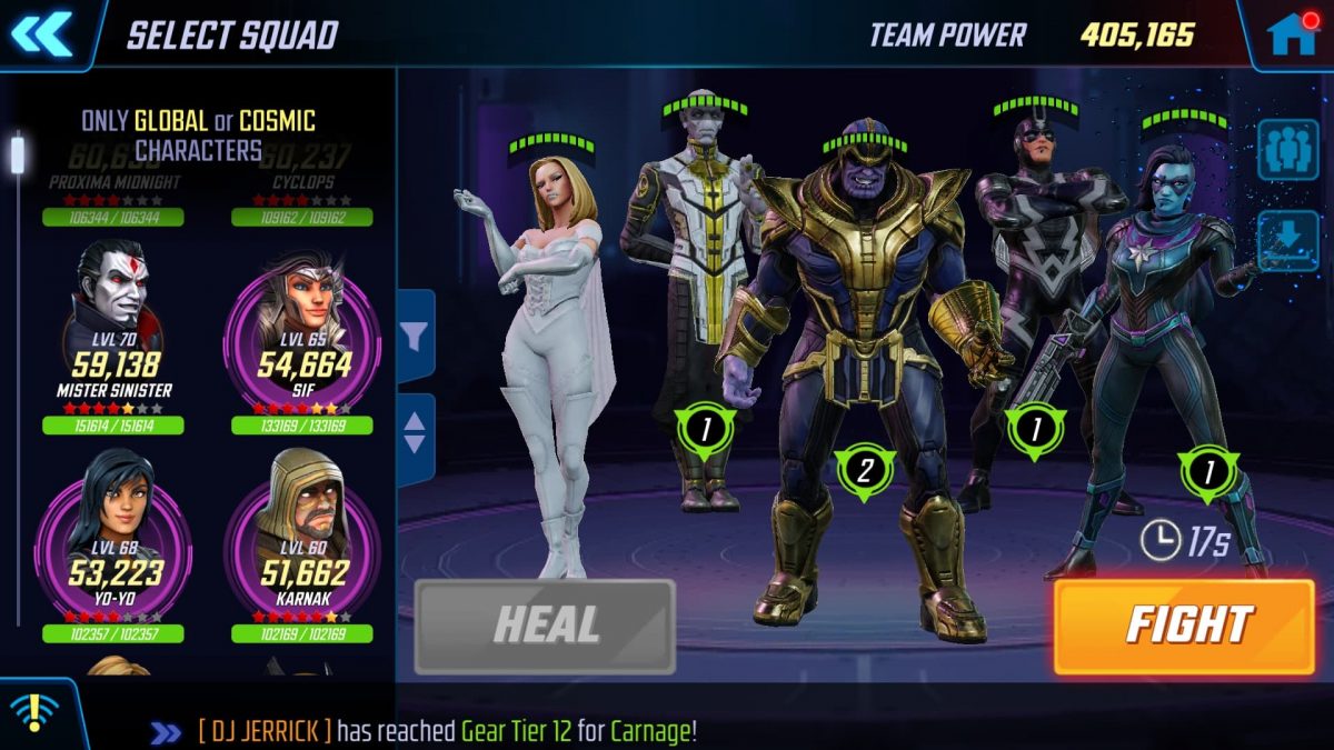Marvel Strike Force Best Teams for All Game Modes