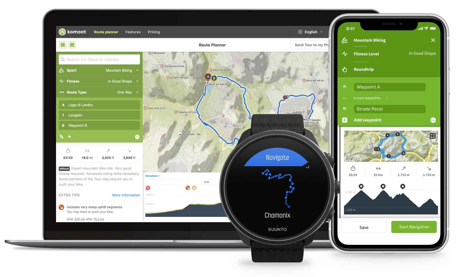 Komoot Review Biking App for Tracking & Sharing Your Rides