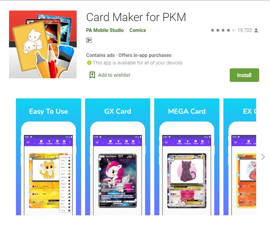 11 Best Pokemon Card Maker Apps and sites for Android
