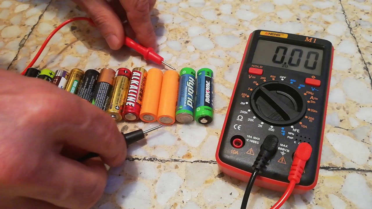 How To Test Aa Battery With Multimeter | CellularNews