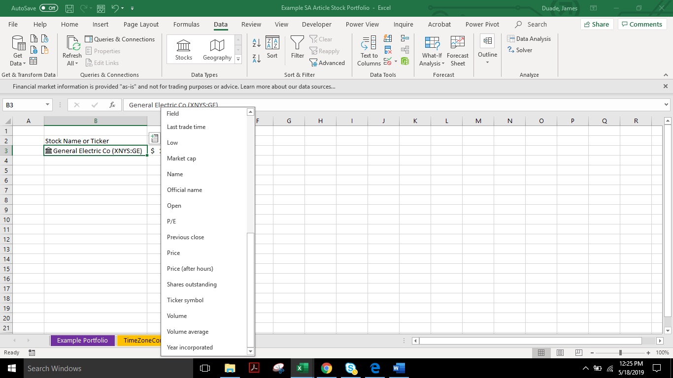 How To Import Stock Data Into Excel CellularNews