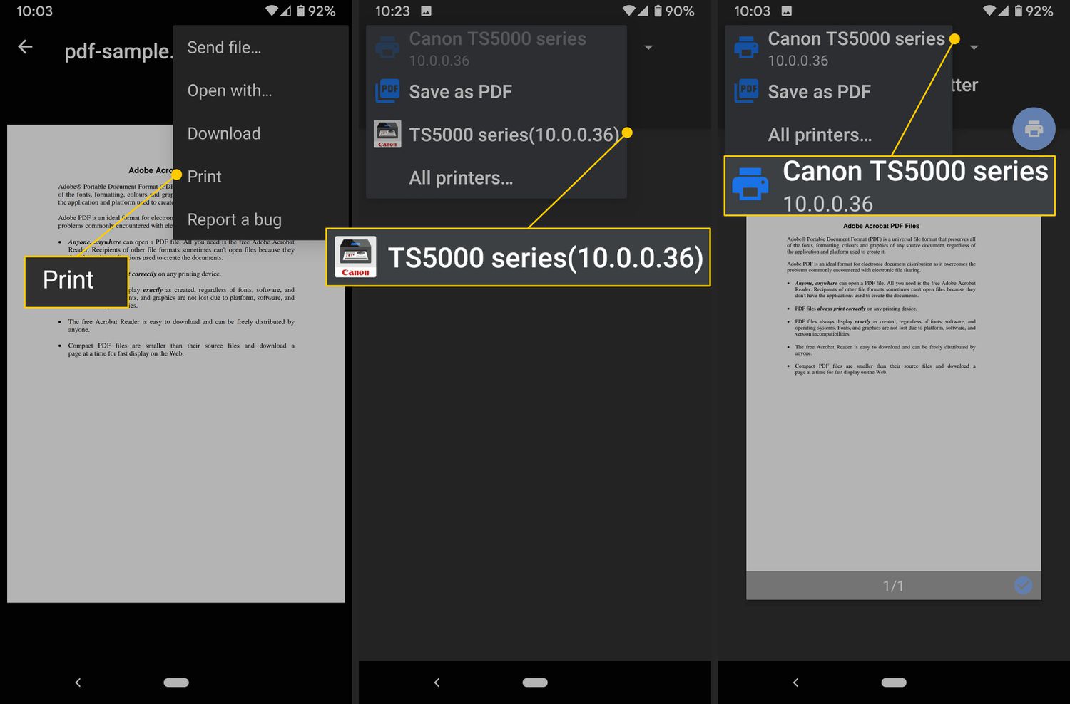 How To Print A PDF File From Android Phone CellularNews