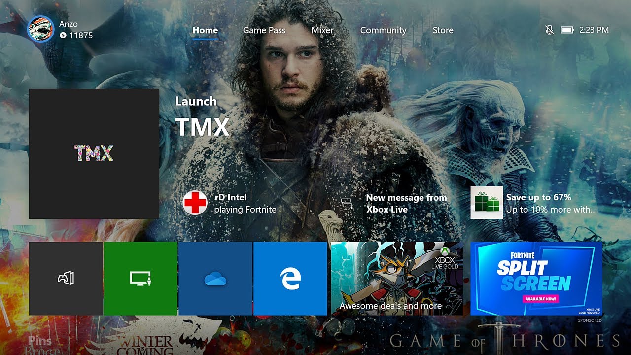 How To Put A Picture On Your Xbox One Background From Your Phone