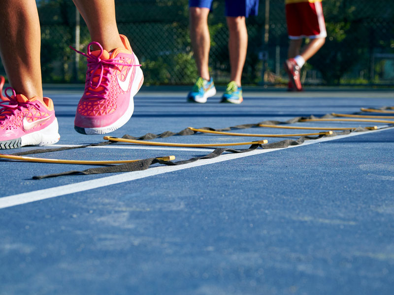 Having efficient footwork key to success Celsius Tennis Academy Sarasota, FL