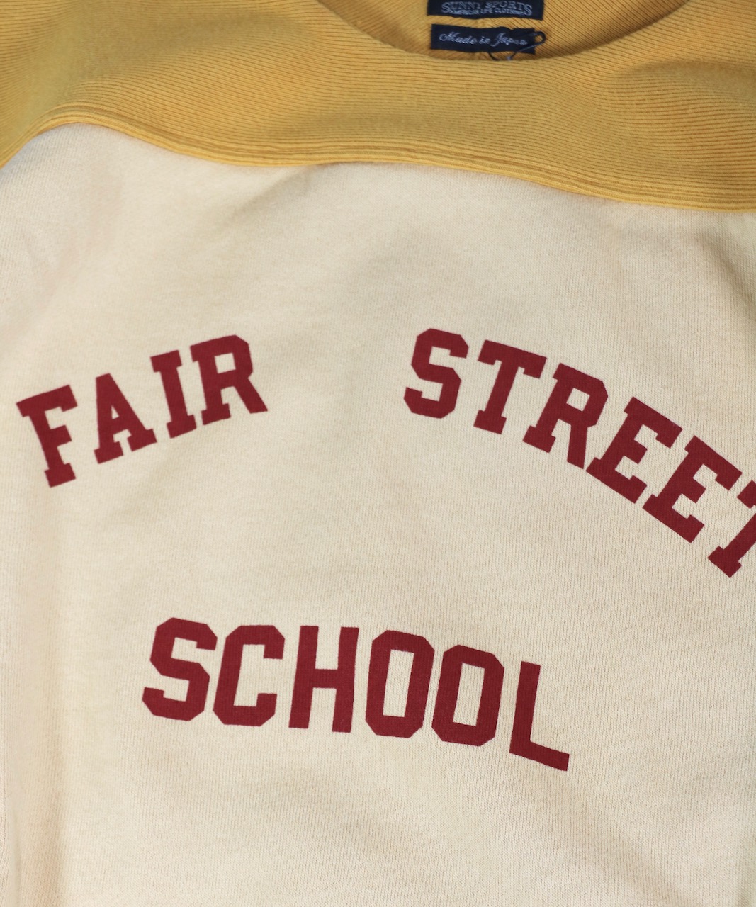 SUNNY SPORTS / SCHOOL FOOTBALL SHIRTS sunny inc.