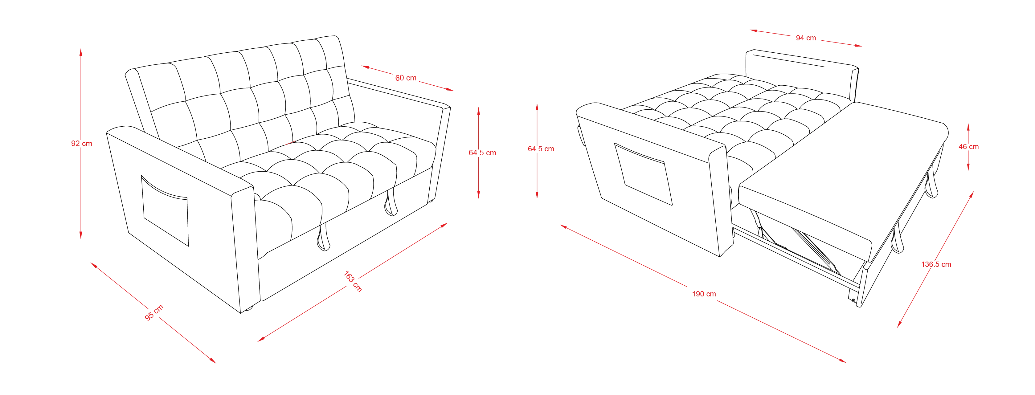 Sofa Cama Lorenzo Queen celta colchones, camas, muebles, sábanas y más