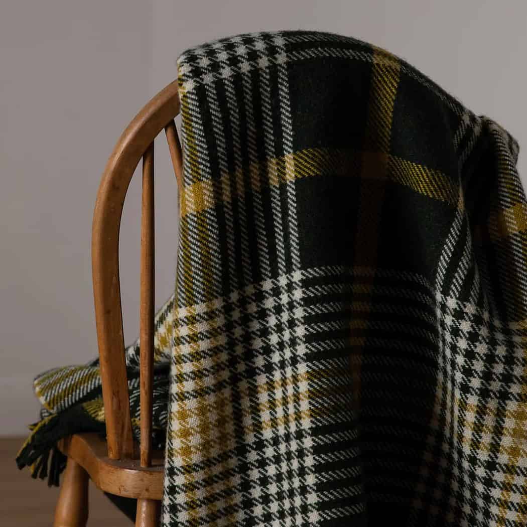 Michael Collins Wool Throw Blanket Celtic Clothing Company