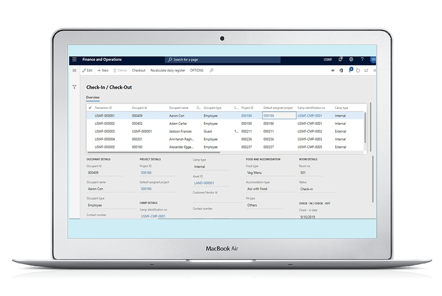 Temporary & Worker Housing Management Software CEM
