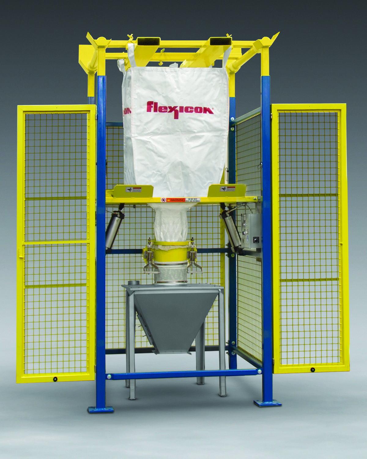 Flexicon Launches Bulk Bag Discharger With Safety Cage Cement Americas