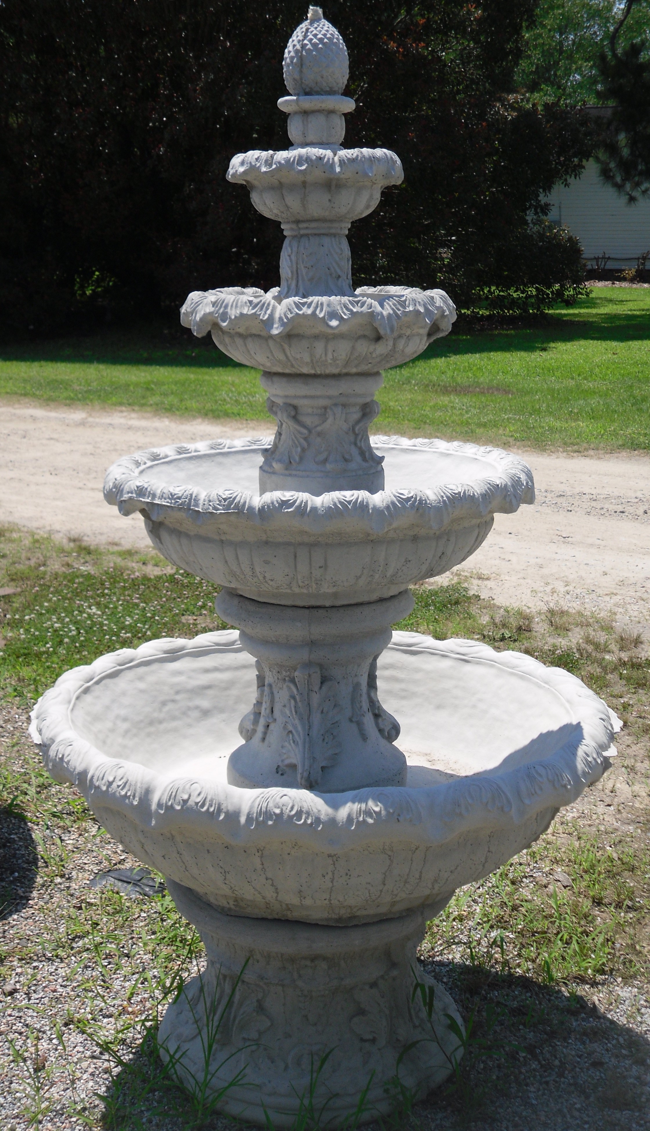 4 Tier Leaf Water Fountain Archives The Cement Barn