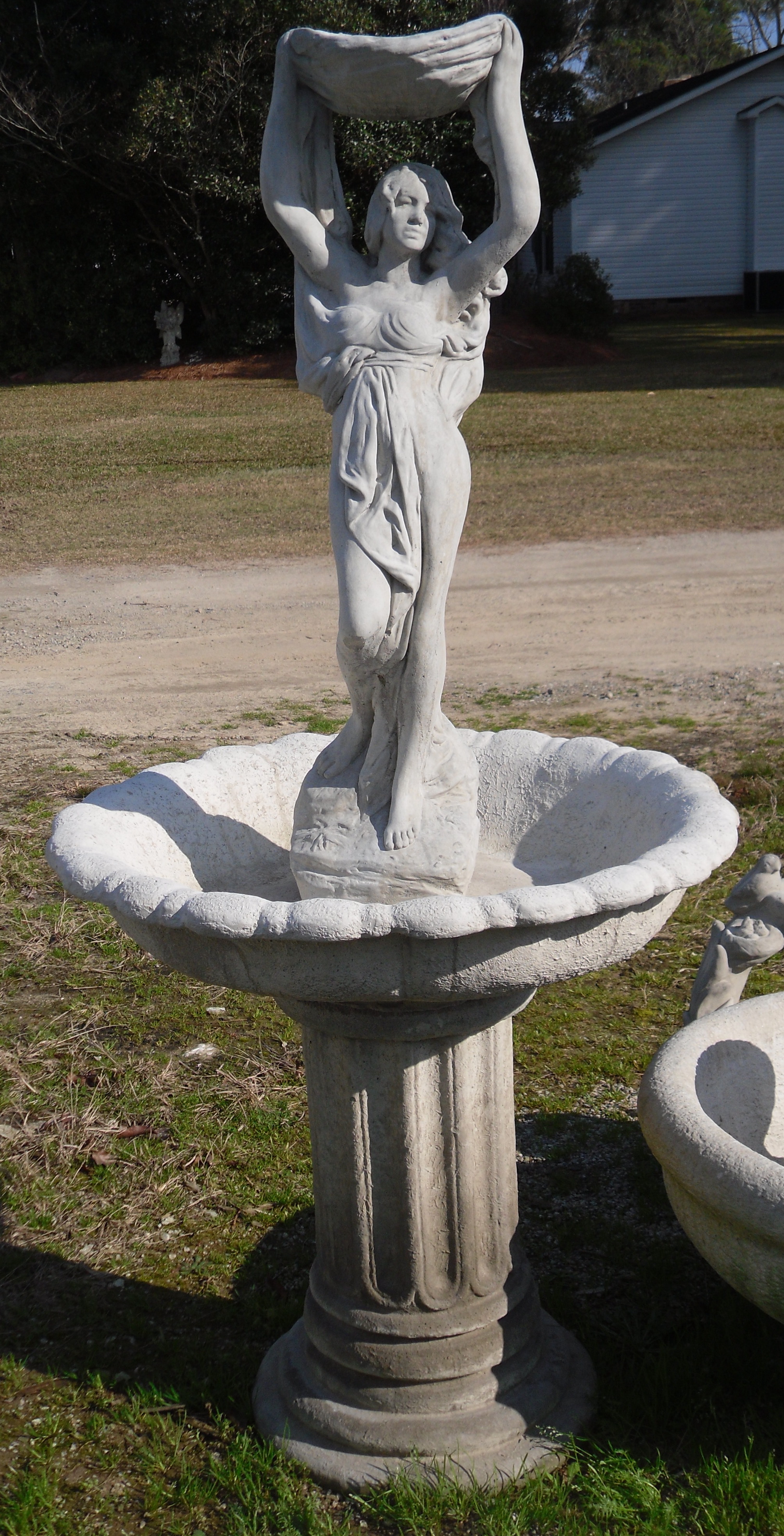 Outdoor Concrete Water Fountains Patio Fountains The Cement Barn