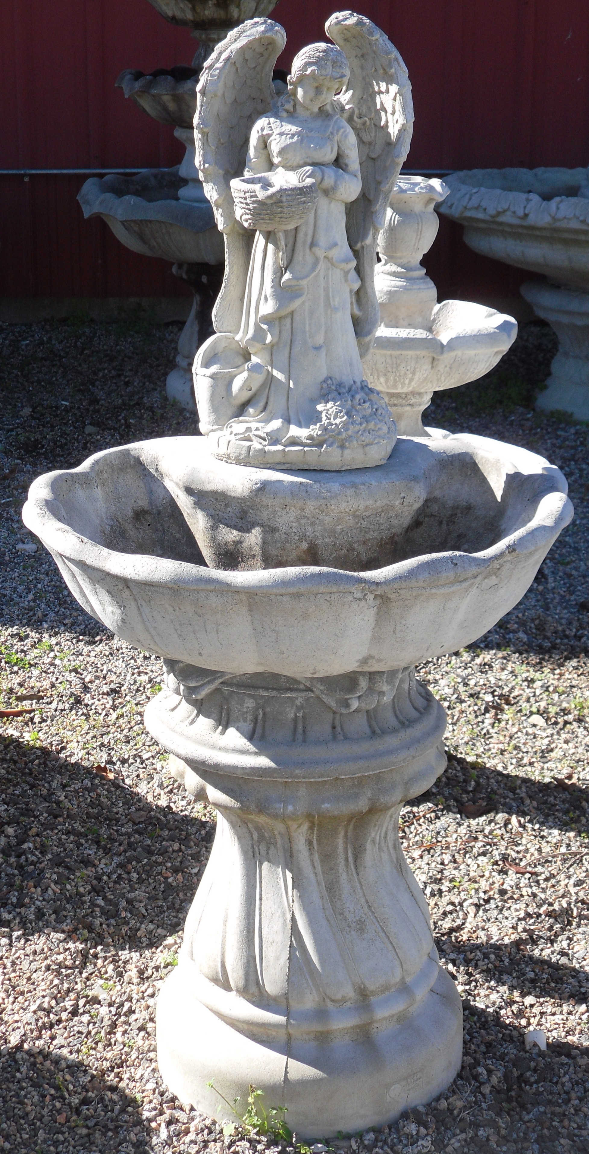 Outdoor Concrete Water Fountains Patio Fountains The Cement Barn