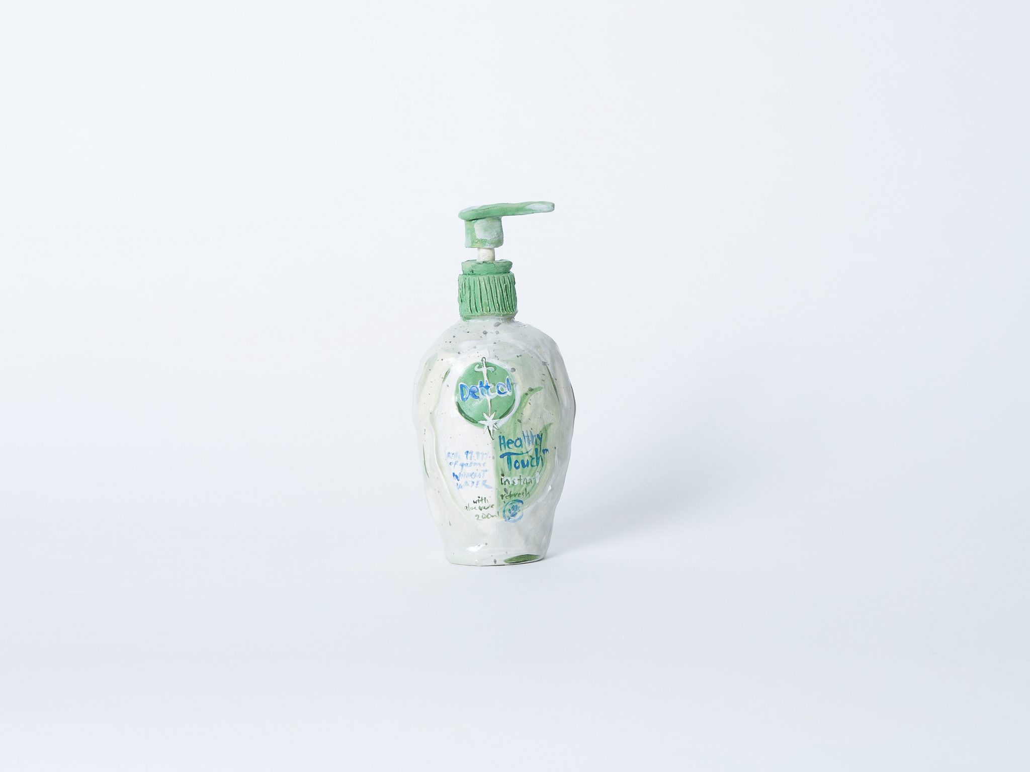 Mechelle Bounpraseuth Ceramic Dr Bronner’s hand sanitiser Cement Fondu