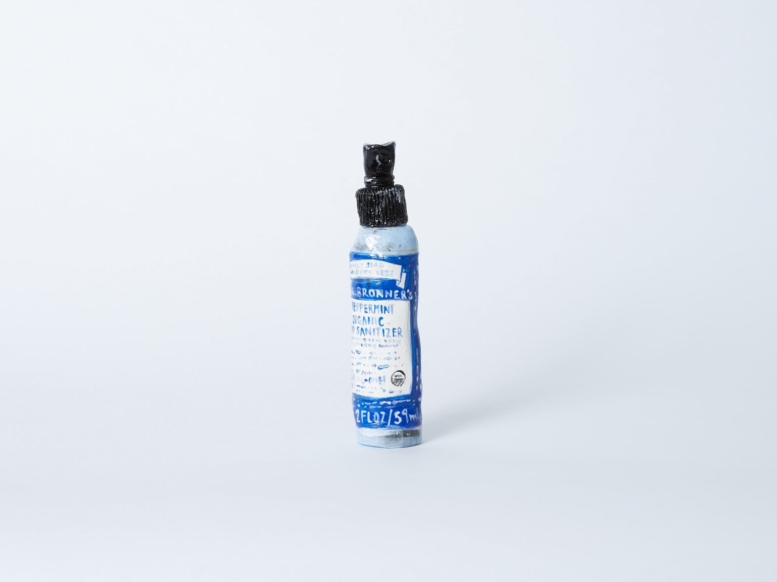 Mechelle Bounpraseuth Ceramic Dr Bronner's hand sanitiser Cement Fondu