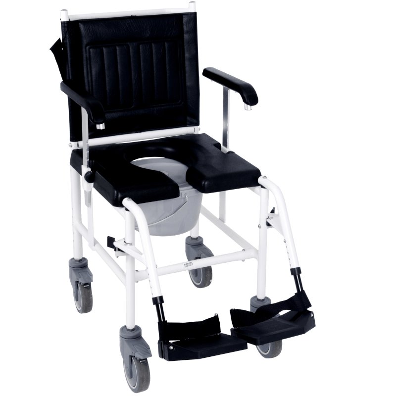 Taxi Commode CE Mobility Aluminium, lightweight