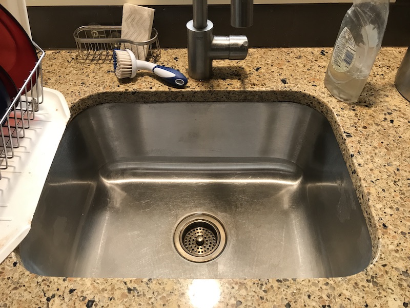 A good looking sink with a flaw