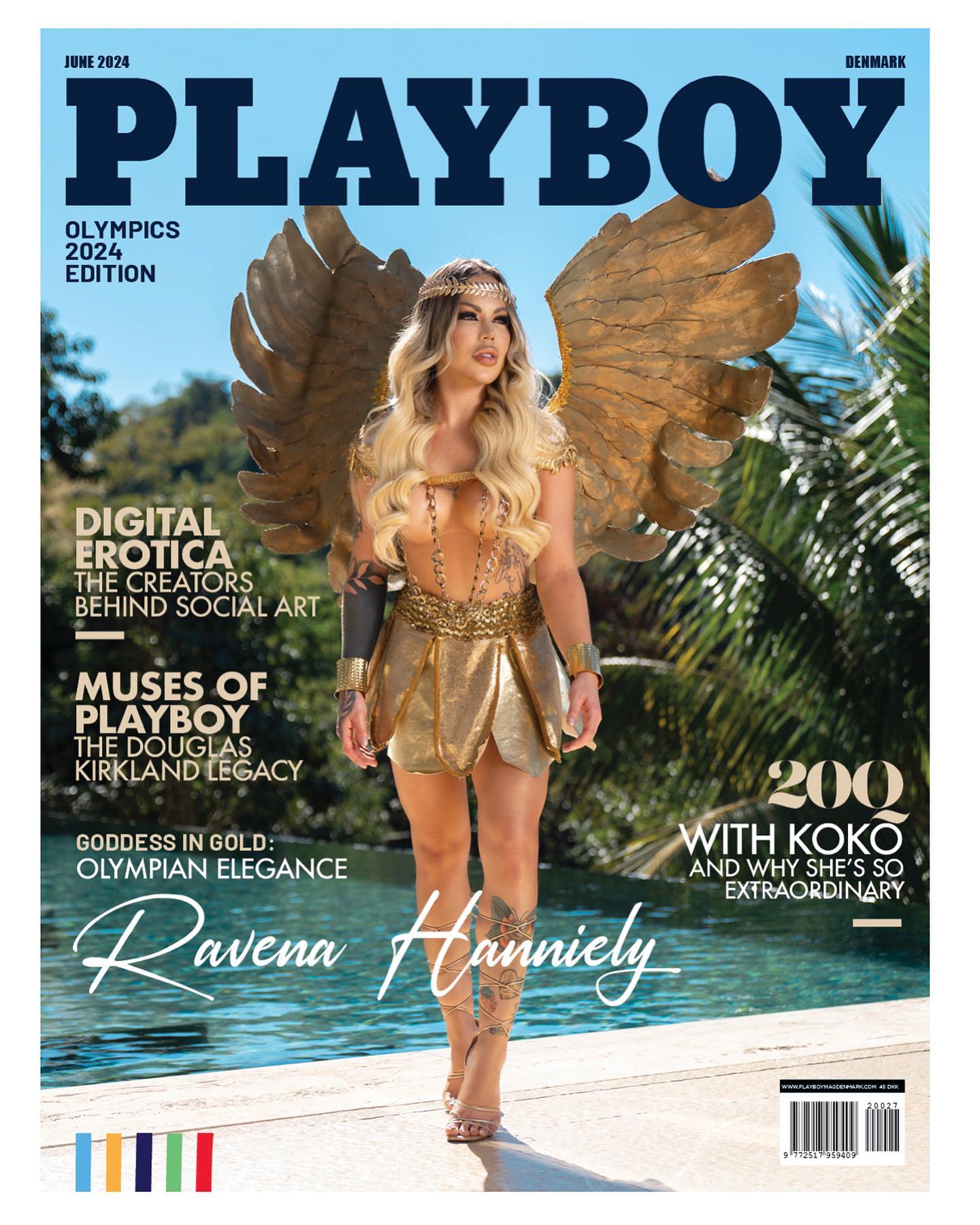 Cenapop · Playboy divulga capa com brasileira “deusa dos Jogos Olímpicos”