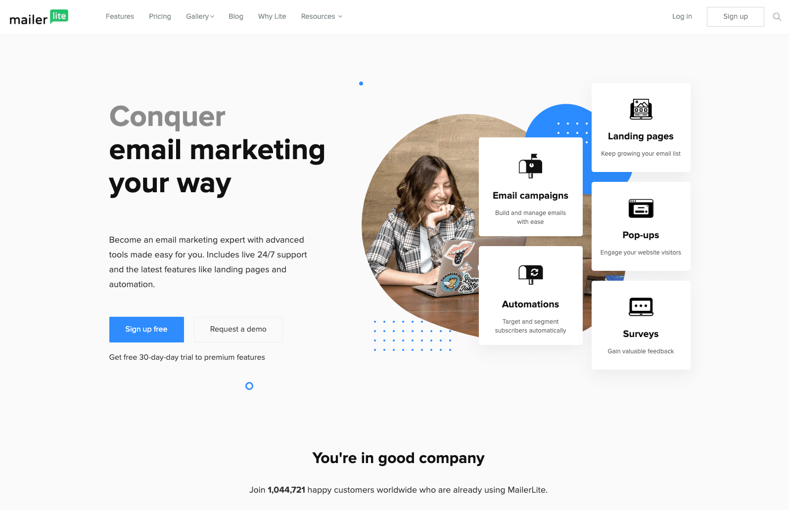 MailerLite review intuitive email marketing tool Cenny