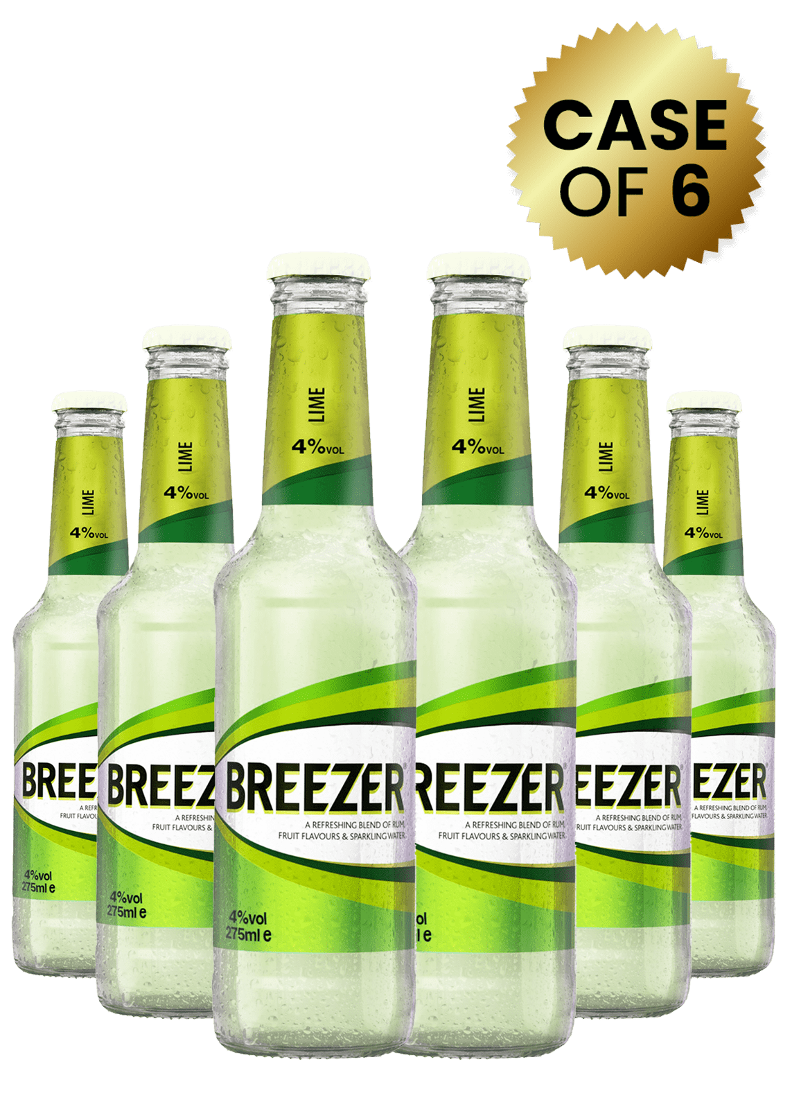 Bacardi Breezer Lime 27.5Cl PREMIX, MIXERS & TONIC Centaurus