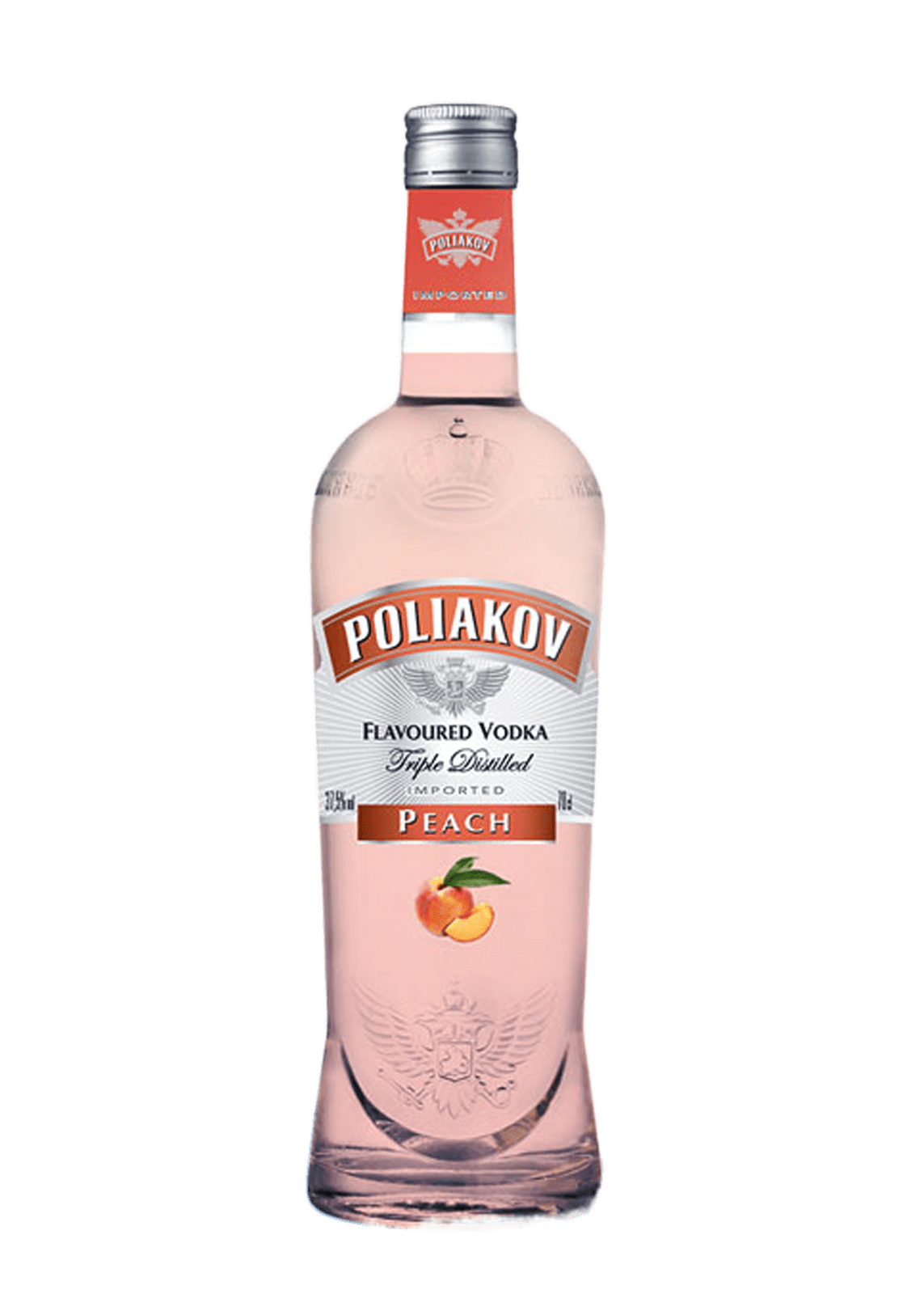 Poliakov Peach Vodka 70 Cl Vodka Centaurus International