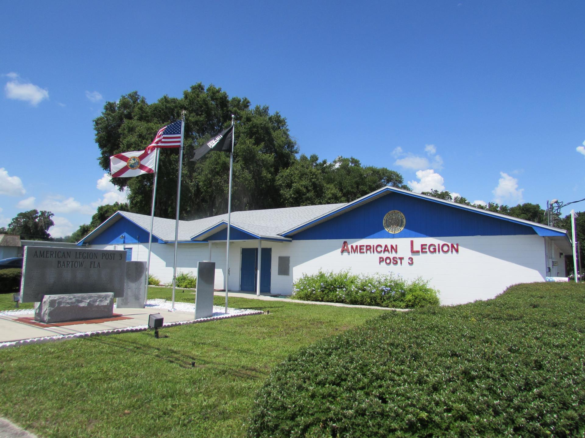Post 3 Bartow, Florida The American Legion Centennial Celebration