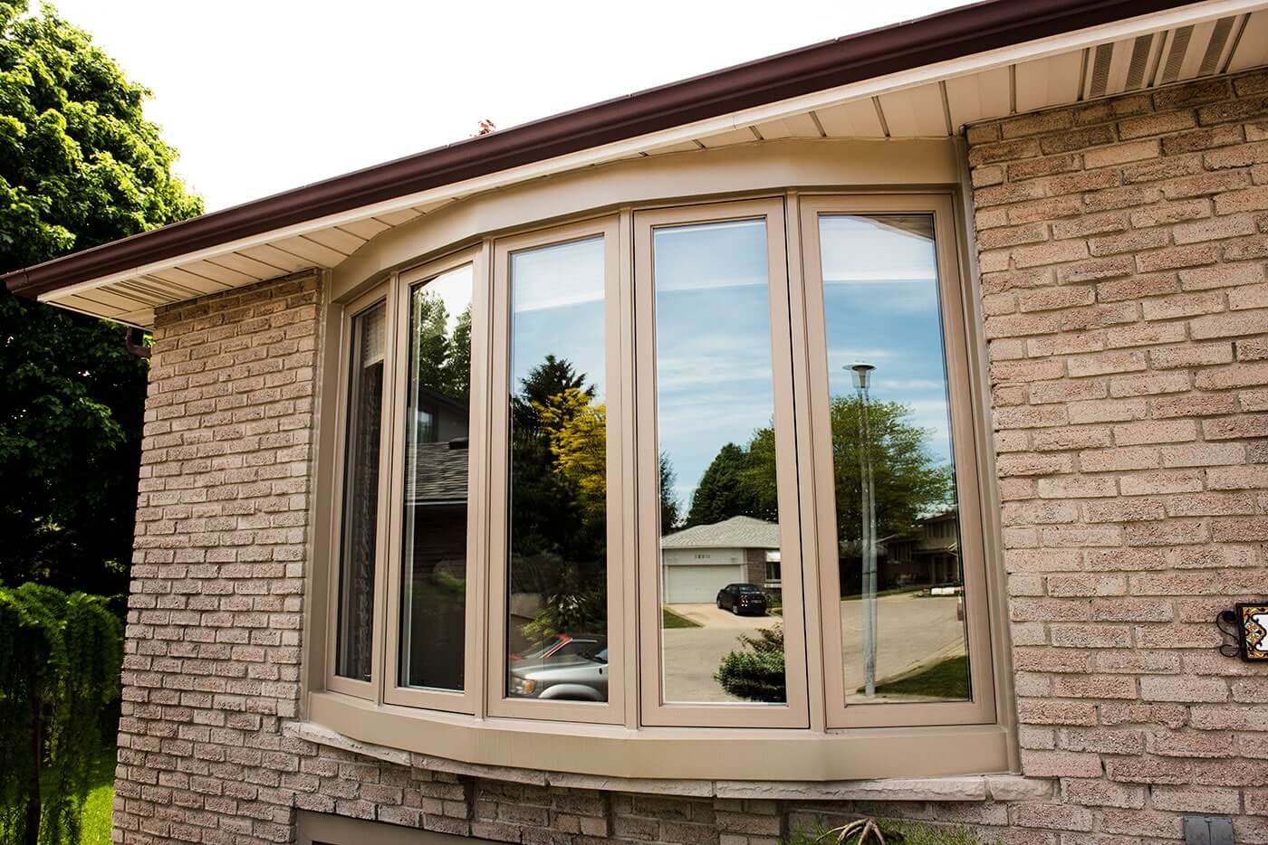 Exterior Bow Window Replacements & Installation Centennial Windows