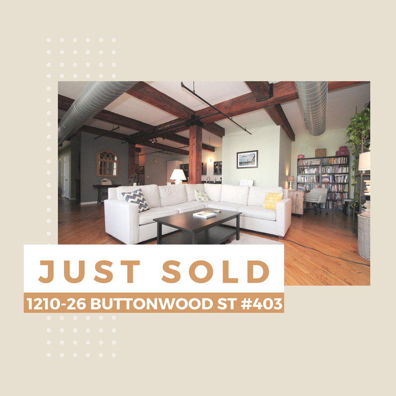 Just Sold 121026 Buttonwood St Unit 403, Philadelphia, PA 19123