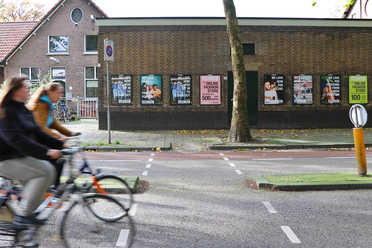 Buitenreclame in Zwolle Boek reclameborden bij