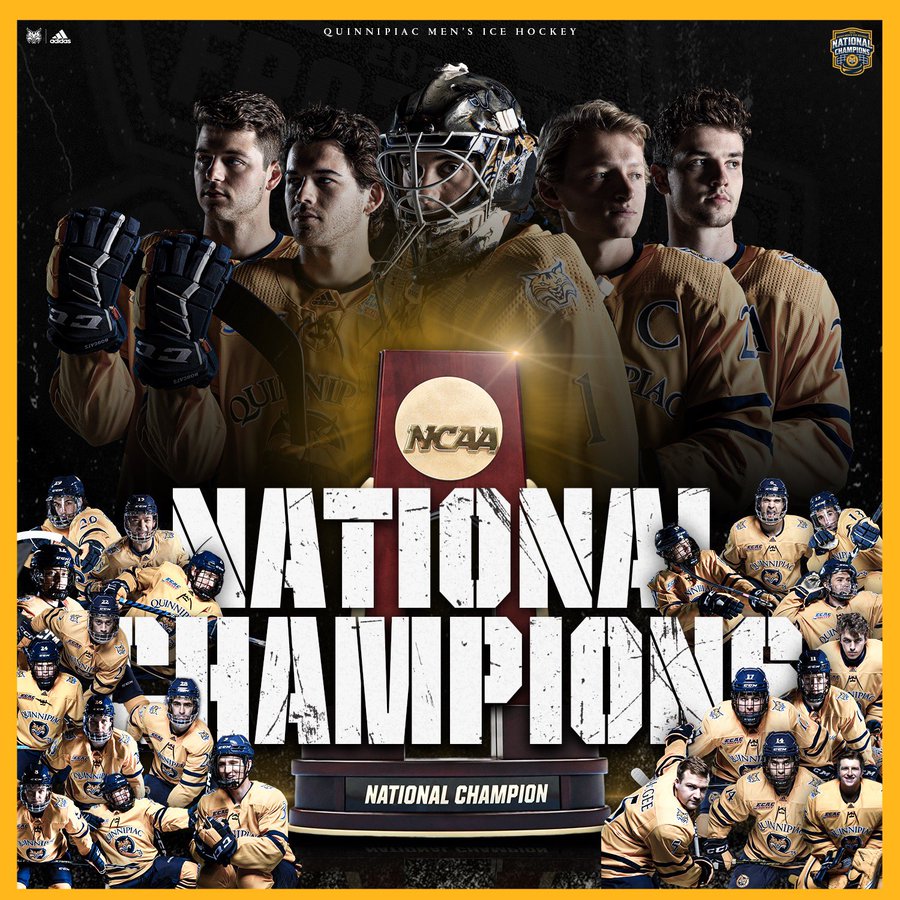 Frozen Four Championship Quinnipiac Rallies for 32 Overtime Win Over the Gophers VIEW FROM