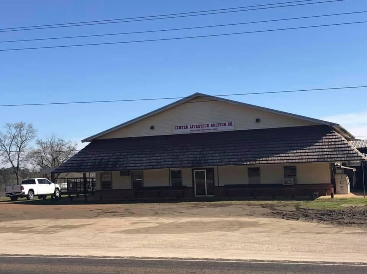 Center Livestock Auction Cattle Auction in Center, Texas