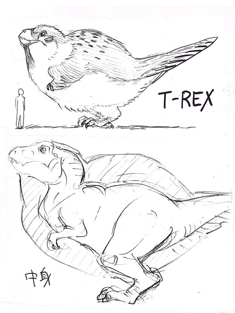 T Rex Bird