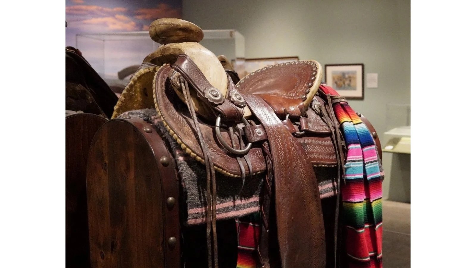 Parts of a Western Saddle and the Variations Center of the West