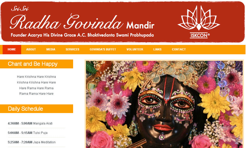 ISKCON Denver Colorado United States Of America ISKCON Centers