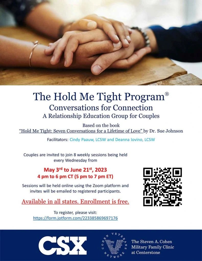 Hold Me Tight Program Conversations for Connection Centerstone