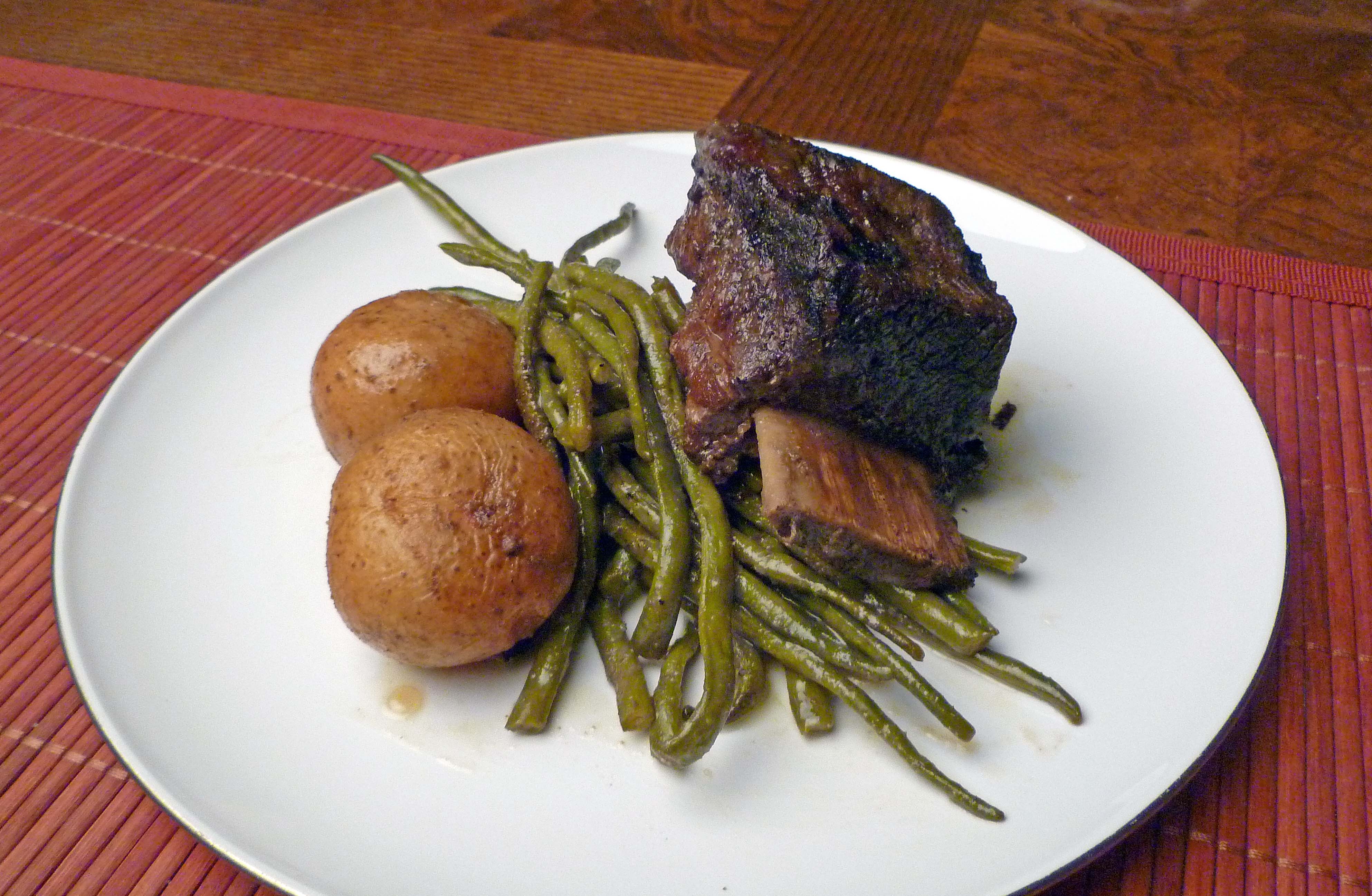 Green Beans, Potatoes, and Short Ribs (Slow Cooker) Centex Cooks