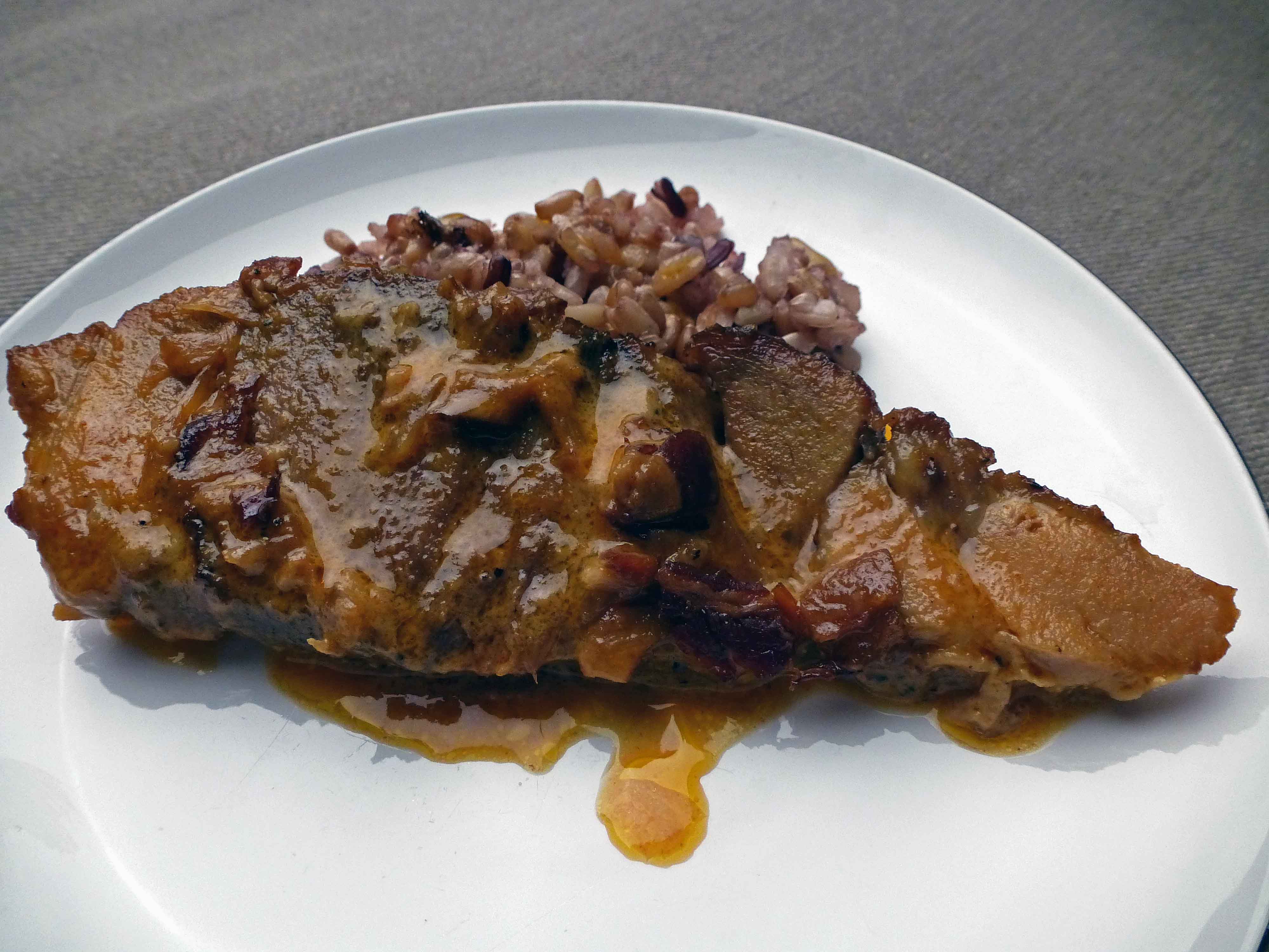 Pork Shoulder with Mustard Cream Sauce Centex Cooks