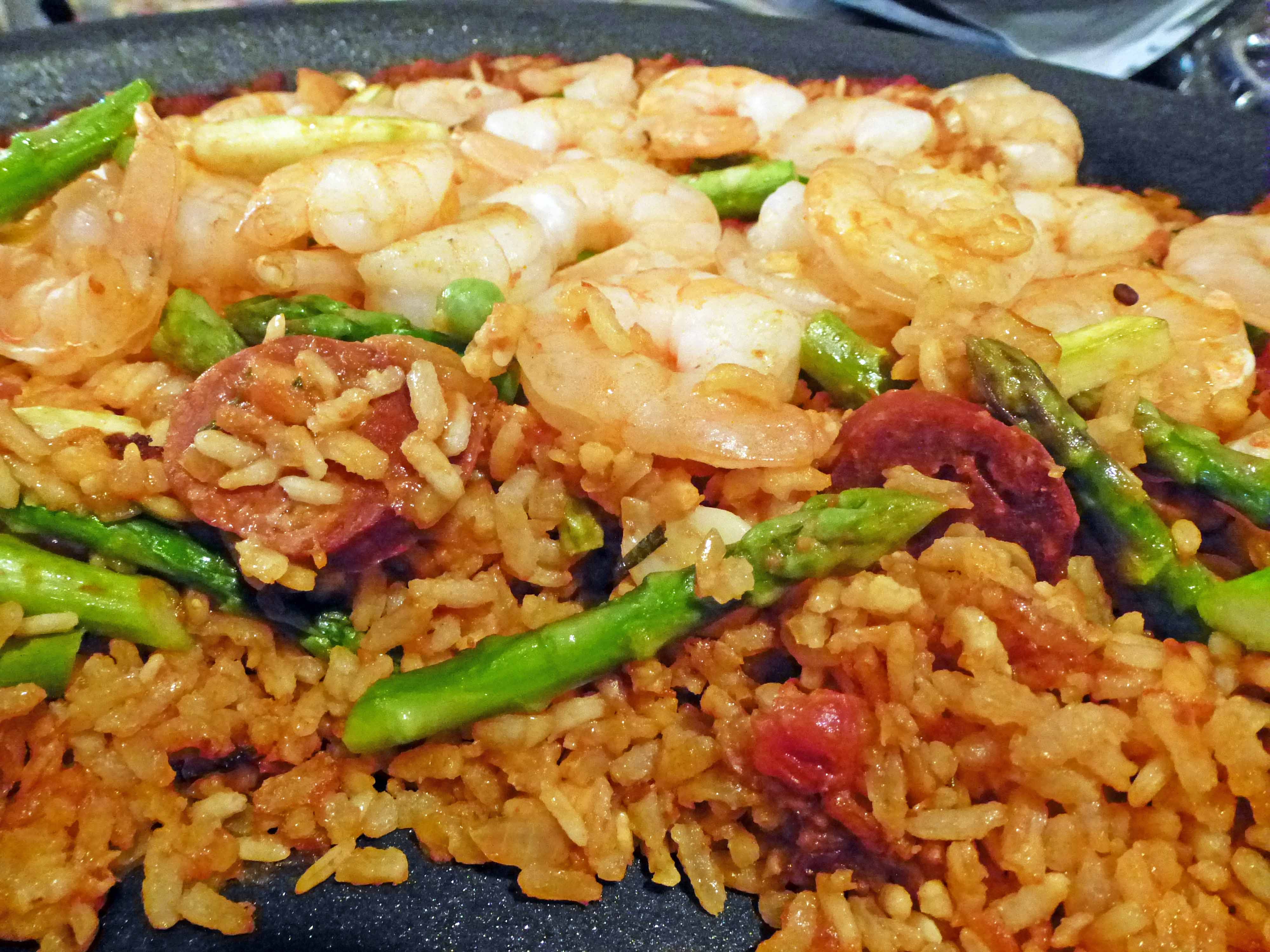 Shrimp Paella Centex Cooks