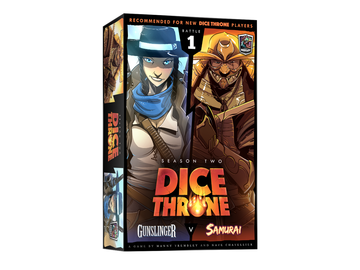 Dice Throne Season Two Box 1 Gunslinger vs Samurai Centlus Board Game