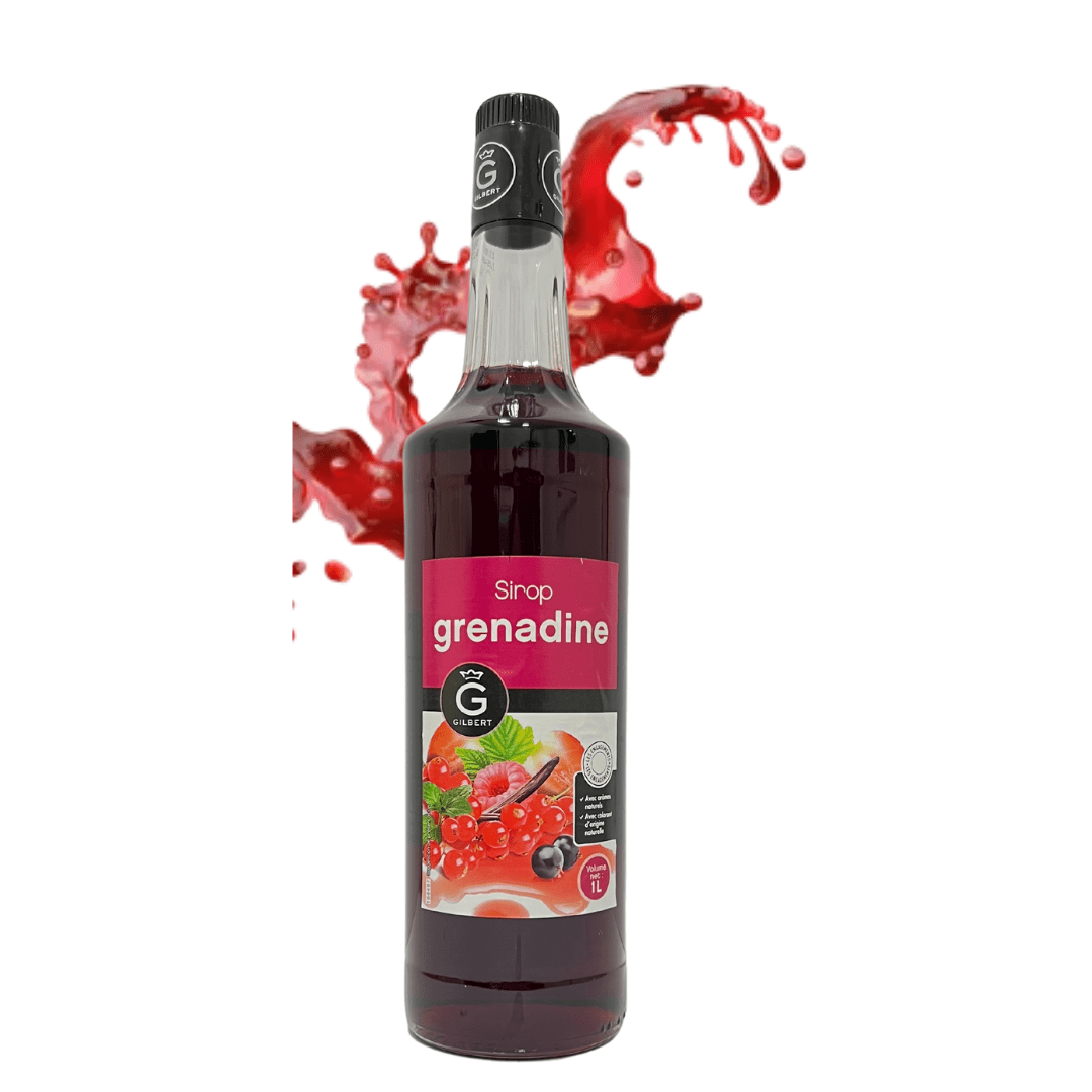 Sirop Grenadine Gilbert 1L Central'Hal