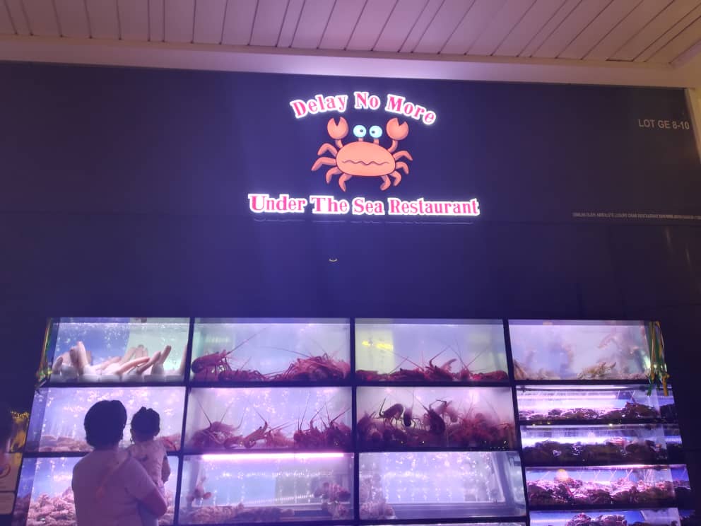 MenarikDiPutrajaya Delay No More Crab Under The Sea Menarik di Central
