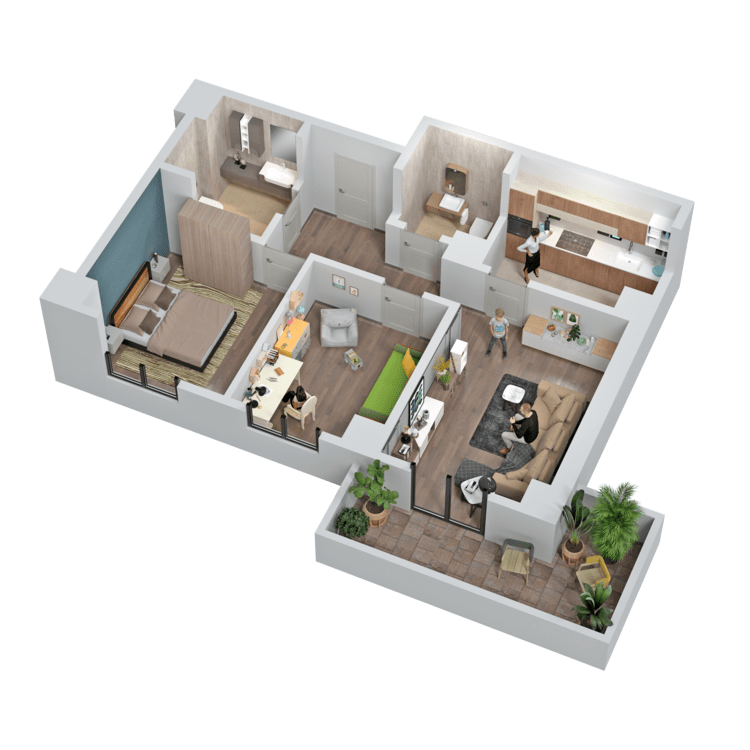 Central Address Residence Bloc 1