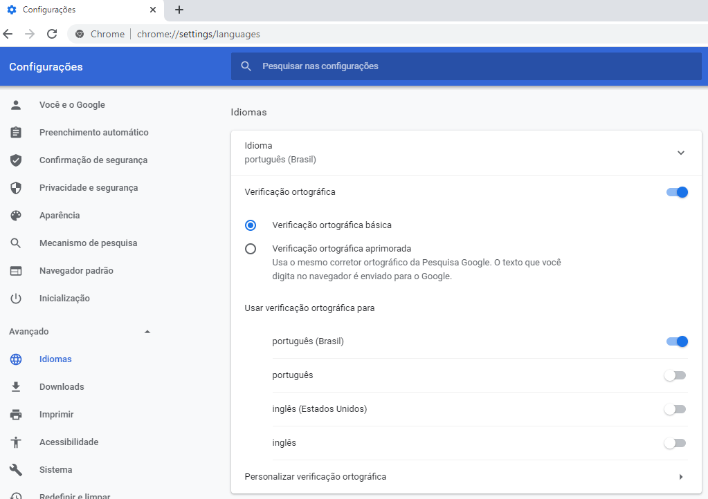 MEU RH Linha Datasul Idioma da interface Central de Atendimento TOTVS