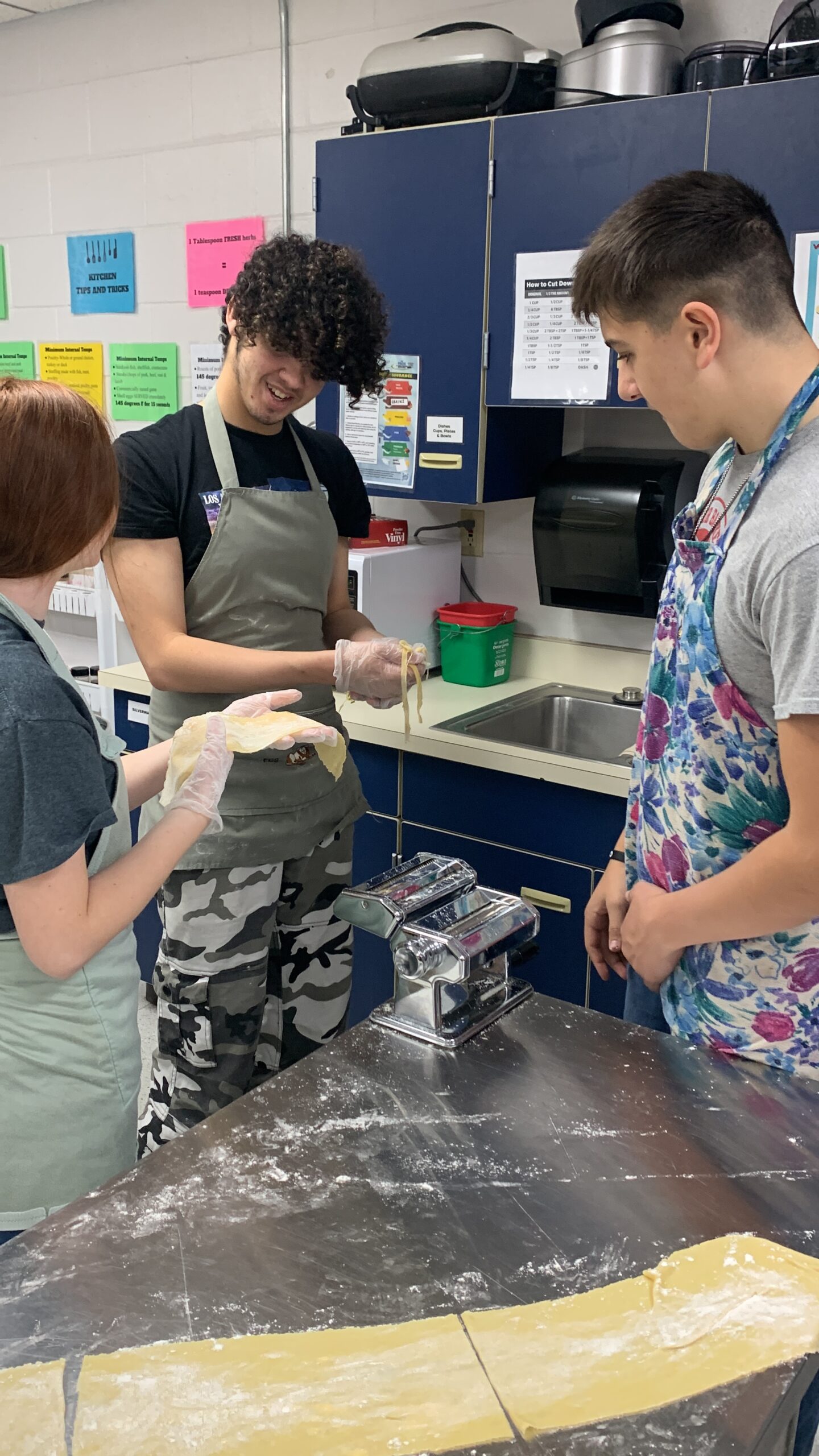 Culinary Arts Students Explore Pasta Dishes from Around the World